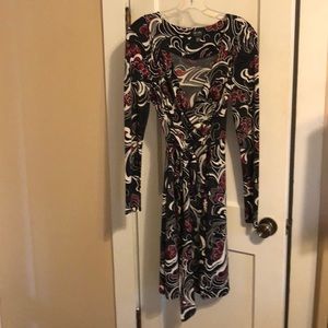 Nicole by Nicole Miller Long Sleeve Dress